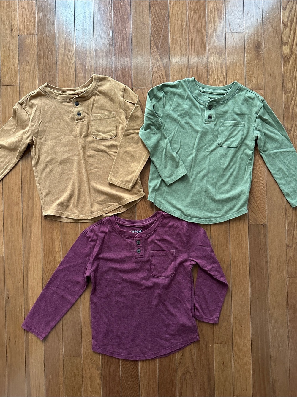 Cat and Jack toddler boy shirt lot, size 4T